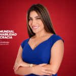 Susana Gutiérrez llega a Barcelona para participar en la Cumbre Mundial que reunirá a voces internacionales de la democracia y la gobernabilidad